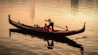 Die Alster in Hamburg entdecken in der Gondel